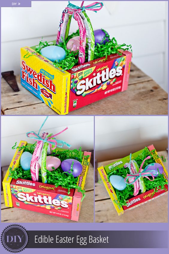DIY BOX CANDY EASTER BASKET LINK: http://thekrazycouponlady.com/tips/family/diy-edible-easter-egg-basket/: 