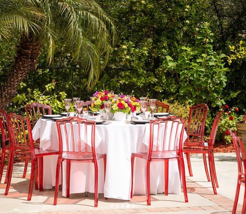 Red Budget Banquet Chair Hire - Weddings, Event - BE Event Hire
