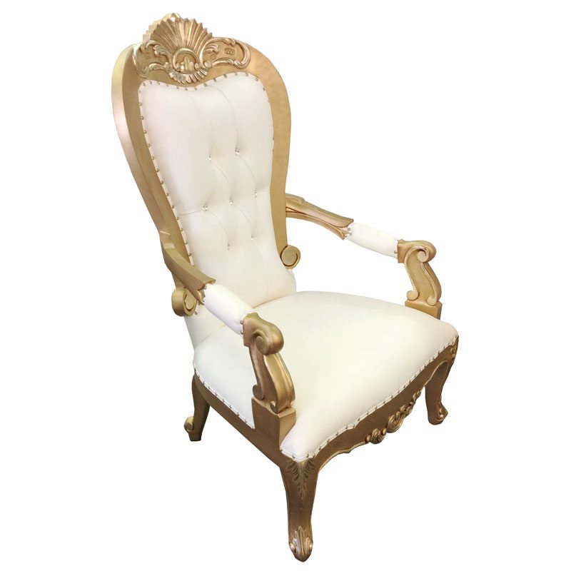 Victorian Gold Small Chair Rental Lounge Chair Rental Lounge Furniture Rental Chair Rentals Wedding Rentals Los Angeles, CA