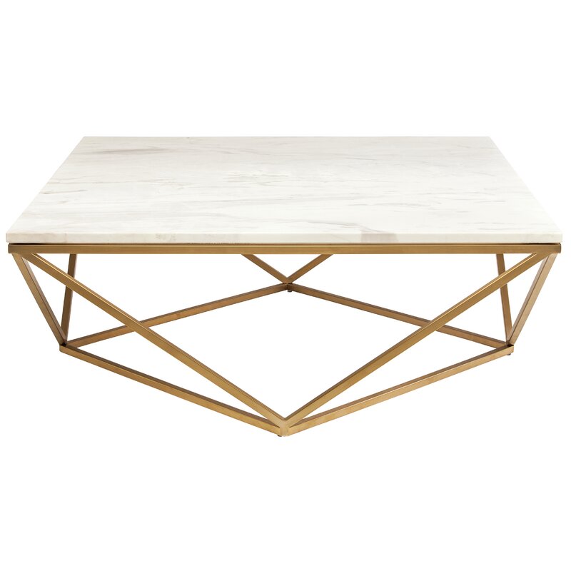 Jasmine Gold Accent Coffee Table Mtb, Gold Accent Side Table