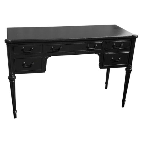 Decorative Black Desk