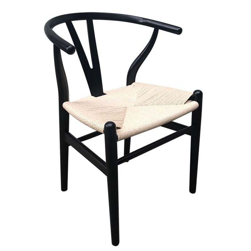 Mid-Century Dining Chair- Black - MTB Event Rentals