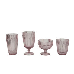 Ark Pink Glassware Collection