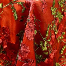 Gardenia Red Rose Linens