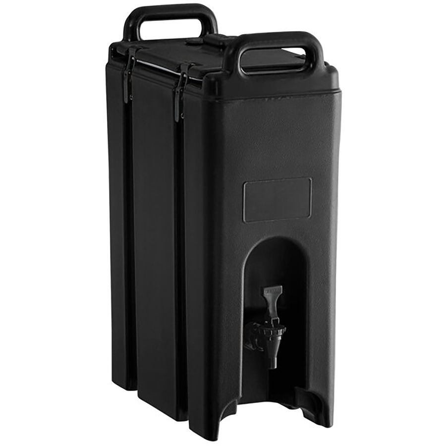 5 Gallon Black Insulated Coffee Tea Hot Cold Catering Beverage Drink  Dispenser