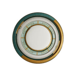 Green Gold Art Deco Dinnerware Collection